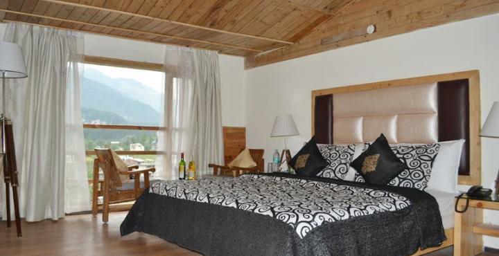 Swiss Wood Hotel Manāli Exteriör bild