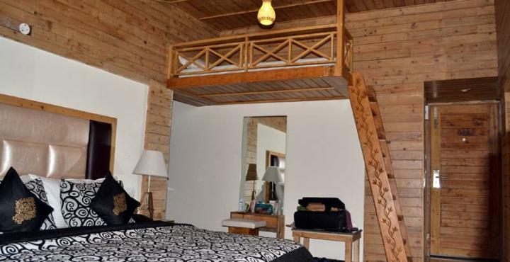 Swiss Wood Hotel Manāli Exteriör bild